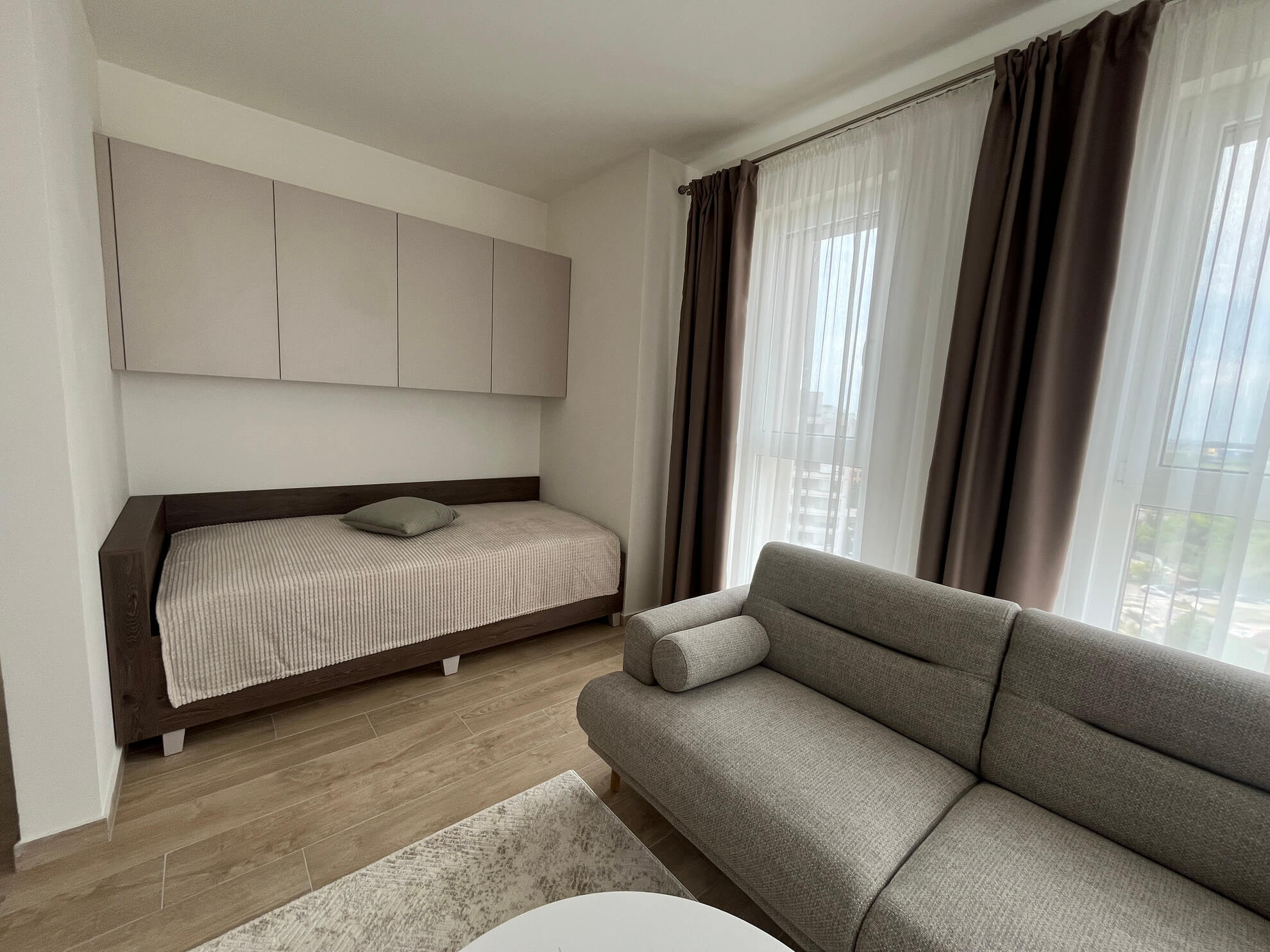 Dormitor inchiriere apartament 1 camera Timisoara calea Aradului